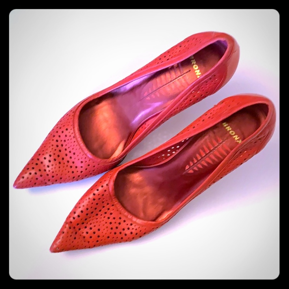 BRONX Red Heels - Size 40/US 10